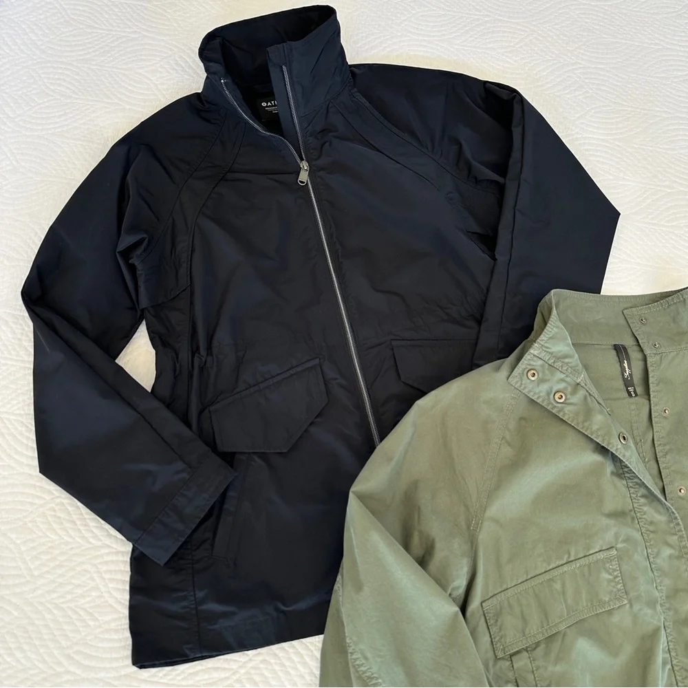 Set of 2 lightweight jackets—Athleta & Supplies—EUC - Picture 2 of 15